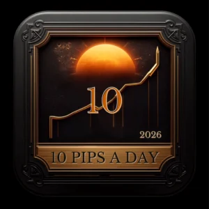 10 PIPS ONCE A DAY EA source code cover